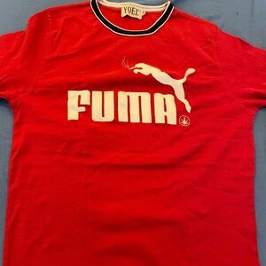 Cool Boys parody tshirt Fuma not Puma XL
